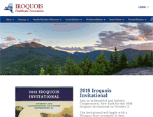 Tablet Screenshot of iroquois.org